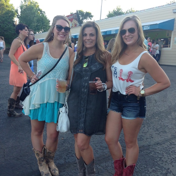 Dan Post Leather Cherry Red Cowboy Poots - Picture 4 of 4